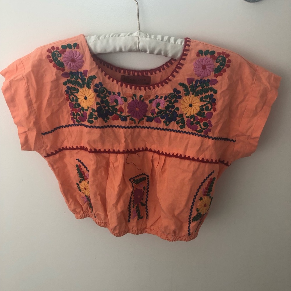 VINTAGE BOHO MEXICAN blouse